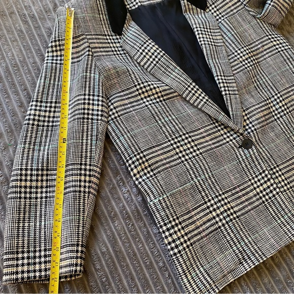 Vintage Morgan Taylor Blazer! Plaid padded jacket w/ pockets. Sz: 14 - Picture 16 of 16